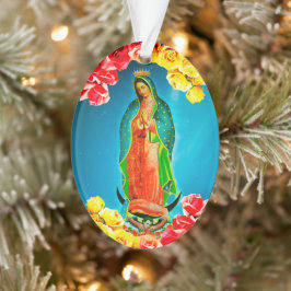 Hübsche Gottesmutter von Guadalupe Ornament