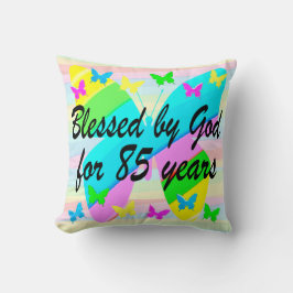 HÜBSCHE GOTT'S SEGINGS 85. GEBURTSTAG PILLOW KISSEN