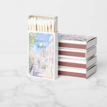 Hübsche Gouache Pastel | Paris France Wedding