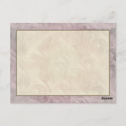 Hübsche Grafikkarte Postkarte (Rückseite)