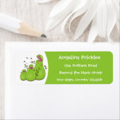 Hübsche grüne Fleischfresser-Pflanze Cartoon (Insitu)