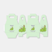 Hübsche grüne Fleischfresser-Pflanze Cartoon Geschenkschachtel (Ungefaltet)