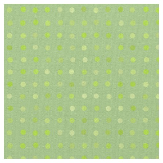 Hübsche grüne Polka-Punkte Stoff (Nahaufnahme)