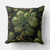 HÜBSCHE GRÜNE UND GOLD IRISCHE KNOTEN