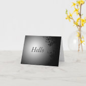 Hübsche Grußkarte Karte (Gelbe Blume)