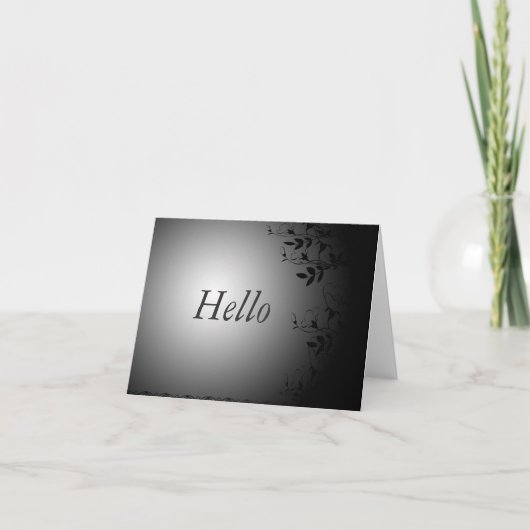 Hübsche Grußkarte Karte (Vorderseite)