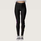 HÜBSCHE GYMNASTIK RAINBOUR LEGGINGS (Vorderseite)