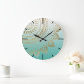 Hübsche Hand gezeichneter eleganter Entwurf des Große Wanduhr (Zuhause)