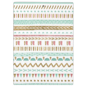 Hübsche Handfarbe Stamm Aztec geometrische Gestalt Klemmbrett (Rückseite)