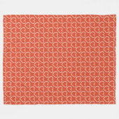 Hübsche handgezeichnete Herzen zeichnen sich durch Fleecedecke (Vorderseite (Horizontal))