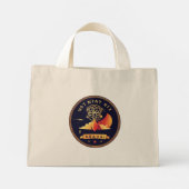 Hübsche Handtasche mit stilvollem Design - Ideal f Mini Stoffbeutel (Rückseite)