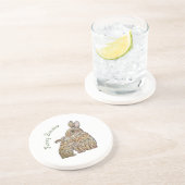 Hübsche Hasen. Zeichnend Stift Getränkeuntersetzer (Seite)