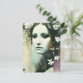 Hübsche heidnische Göttin Postkarte (Stehend Vorderseite)