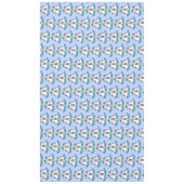 Hübsche, hellblaufüßige Boobies tanzen Cartoon Tischdecke (Vorderseite)