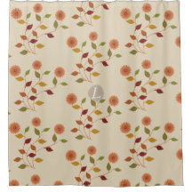 Hübsche helle Blume Blumenmuster Creme Beige