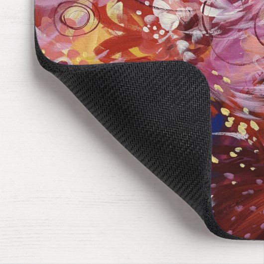 Hübsche, helle Blumenmouse Mat Pad 1 Mousepad (Ecke)