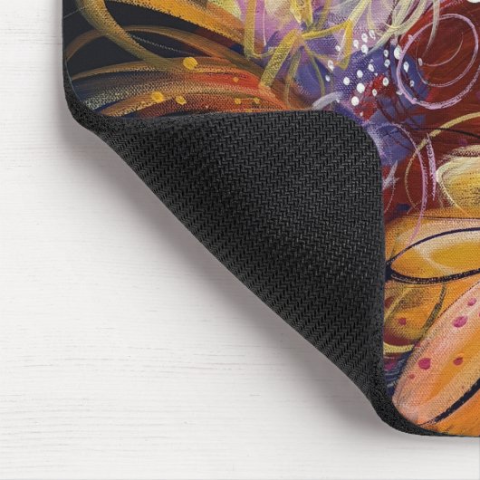 Hübsche, helle, florale Maus Mat Pad 4 Mousepad (Ecke)