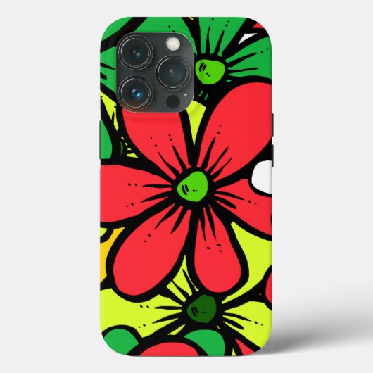 Hübsche Helle Gruppierung von Sommerferien-Blume Case-Mate iPhone Hülle (Rückseite)