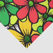 Hübsche Helle Gruppierung von Sommerferien-Blume Seidenpapier (Ausschnitt)