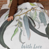 hübsche, hellgrüne Zahnfleischblütenfarbe mit Name Fleecedecke