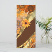 Hübsche Herbstblumenmuster (Stehend Vorderseite)