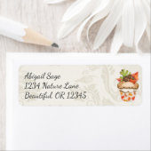 Hübsche Herbstkürbis und Acorns Cupcake-Adresse (Insitu)