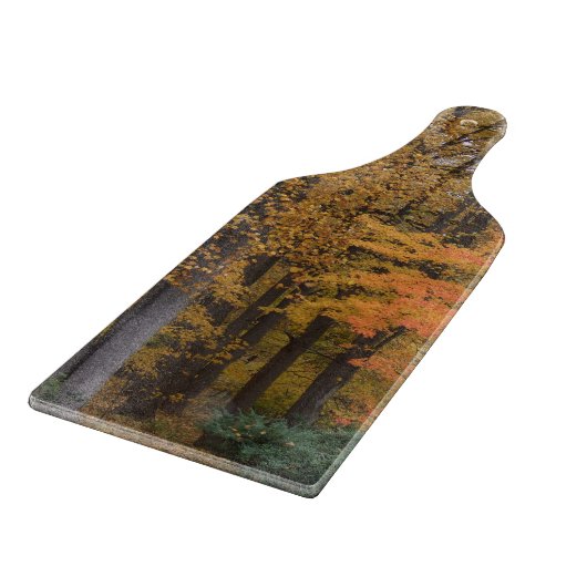 Hübsche Herbstlaub Schneidebrett (Ecke)