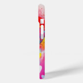 Hübsche Herzen und Blume Case-Mate iPhone Hülle (Rückseite / Links)