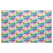 HÜBSCHE HERZEN UND SCHALTFLÄCHE 90. GEBURTstag Stoff (Fat Quarter (45,7 x 55,9 cm))