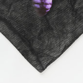 Hübsche Hexe Pentagram Fleecedecke (Ecke)