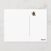 Hübsche Hexe Postkarte (Rückseite)