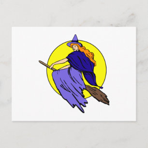 Hübsche Hexe Postkarte
