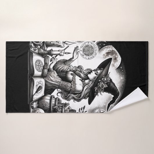 Hübsche Hexenapotheke macht Ihre eigene Magie Badhandtuch Set (Badehandtuch)