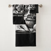 Hübsche Hexenapotheke macht Ihre eigene Magie Badhandtuch Set (Insitu)