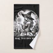 Hübsche Hexenapotheke macht Ihre eigene Magie Badhandtuch Set (Handtuch)