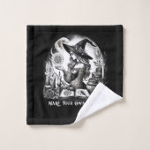 Hübsche Hexenapotheke macht Ihre eigene Magie Badhandtuch Set (Waschlappen)