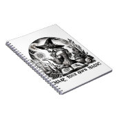 Hübsche Hexenapotheke macht Ihre eigene Magie Notizblock (Rechte Seite)