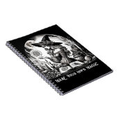 Hübsche Hexenapotheke macht Ihre eigene Magie Notizblock (Rechte Seite)