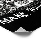 Hübsche Hexenapotheke macht Ihre eigene Magie Poster (Ecke)