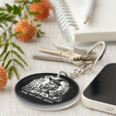 Hübsche Hexenapotheke macht Ihre eigene Magie Schlüsselanhänger (Vorderseite rechts)