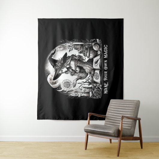 Hübsche Hexenapotheke macht Ihre eigene Magie Wandteppich (Beispiel)