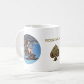 Hübsche Hexenpilotin Kaffeetasse (Vorderseite Links)