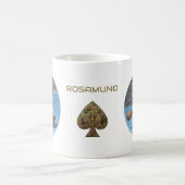 Hübsche Hexenpilotin Kaffeetasse (Mittel)