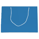 Hübsche Himmelblaue Hochzeitsdusche Große Geschenktüte (Vorderseite)
