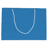 Hübsche Himmelblaue Hochzeitsdusche Große Geschenktüte (Rückseite)