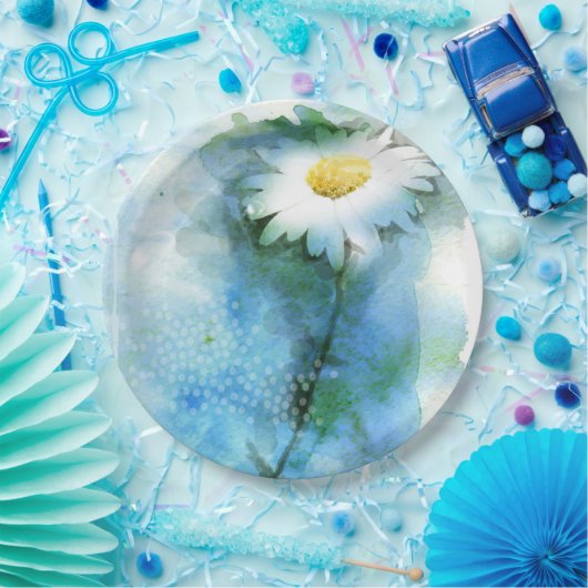 Hübsche Hintergrundfarbe - Alle Optionen Pappteller (Party)