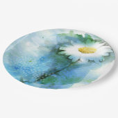 Hübsche Hintergrundfarbe - Alle Optionen Pappteller (Schrägansicht)