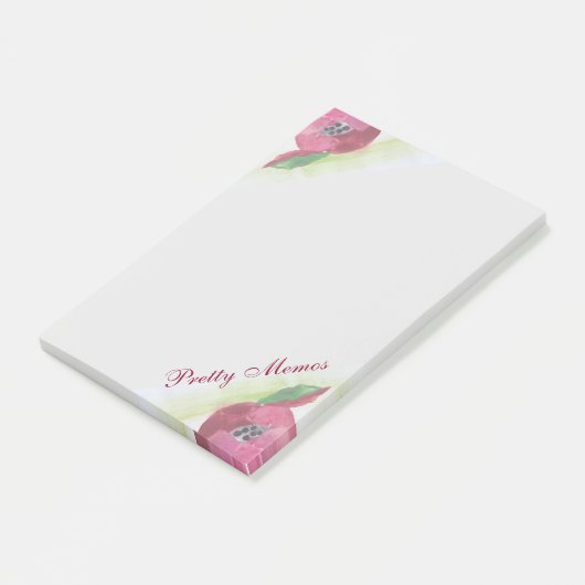 Hübsche Hinweise nach dem IT-System Post-it Klebezettel (angewinkelt)