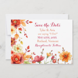 Hübsche Hochzeit Save The Date
