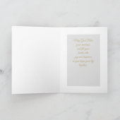 Hübsche Hochzeitsgebet-Zollkarte Feiertagskarte (Innenseite)